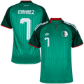 Algeria MAHREZ #7 Away World Cup 2026 Jersey Green Men's