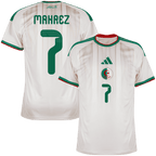 Algeria MAHREZ #7 Home World Cup 2026 Jersey White Men's