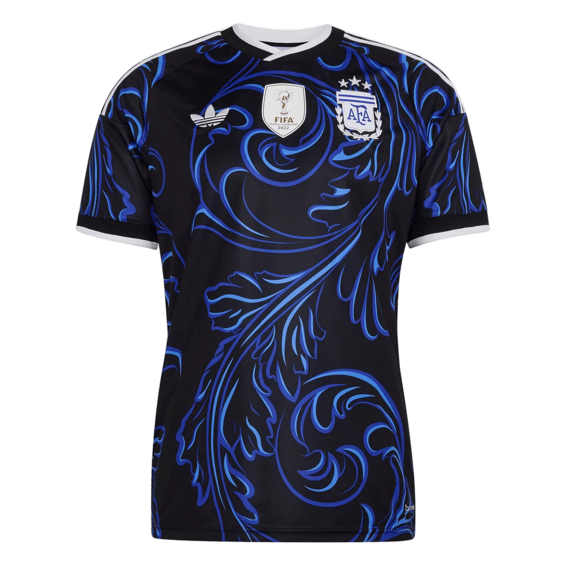 Argentina Away World Cup 2026 Jersey Player's Version Blue & Black Men's