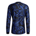 Argentina Away World Cup 2026 Long Sleeve Jersey Blue & Black Men's