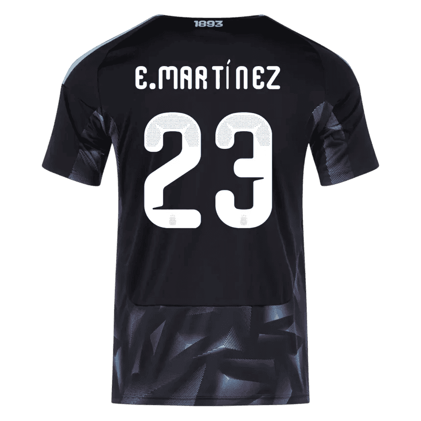 Argentina EMI MARTINEZ #23 World Cup 2026 Goalkeeper Jersey Black Men's