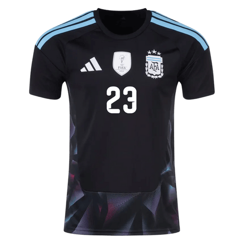 Argentina EMI MARTINEZ #23 World Cup 2026 Goalkeeper Jersey Black Men's