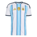 Argentina Home World Cup 2026 Jersey Player's Version White & Blue Men's