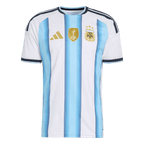 Argentina Home World Cup 2026 Jersey Player's Version White & Blue Men's