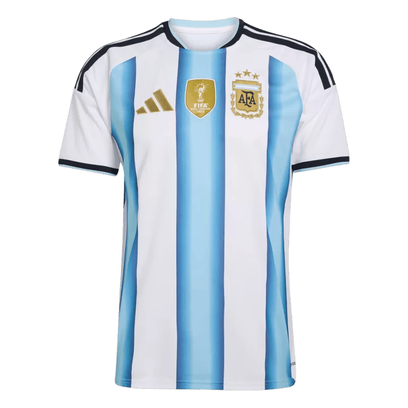 Argentina Home World Cup 2026 Jersey White & Blue Men's
