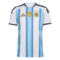 Argentina Home World Cup 2026 Jersey White & Blue Men's