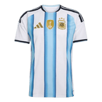 Argentina Home World Cup 2026 Jersey White & Blue Men's