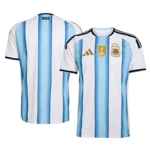Argentina Home World Cup 2026 Jersey White & Blue Men's