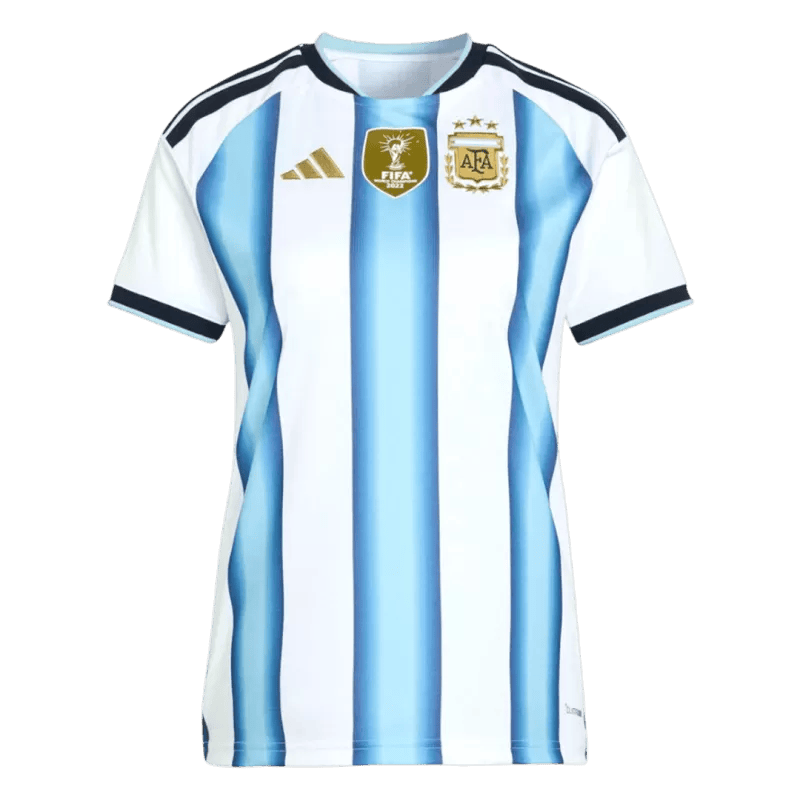 Argentina Home World Cup 2026 Jersey White & Blue Women's