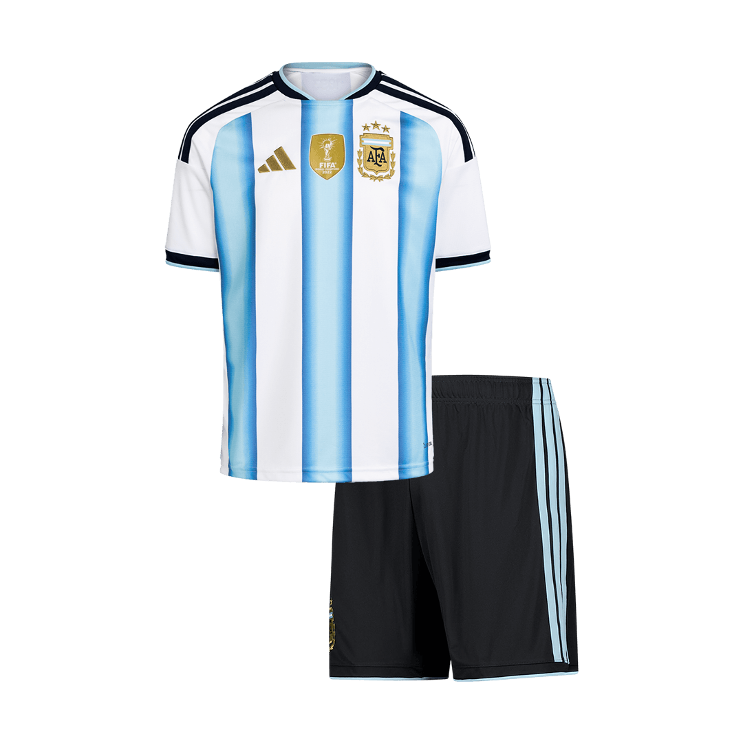 Argentina Home World Cup 2026 Kit White & Blue Kids
