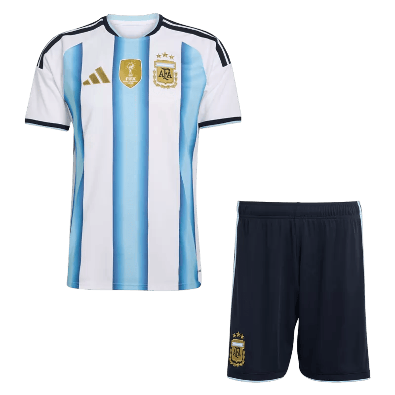 Argentina Home World Cup 2026 Kit White & Blue Men's