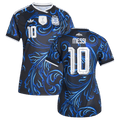 Argentina MESSI #10 Away World Cup 2026 Jersey Blue & Black Women's