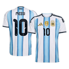 Argentina MESSI #10 Home World Cup 2026 Jersey White & Blue Men's