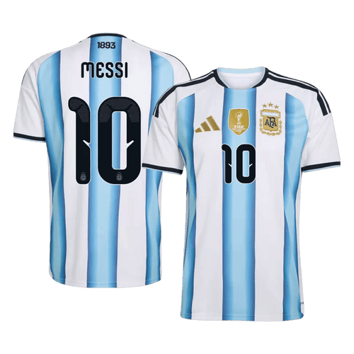 Argentina MESSI #10 Home World Cup 2026 Jersey White & Blue Men's