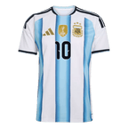 Argentina MESSI #10 Home World Cup 2026 Jersey White & Blue Men's