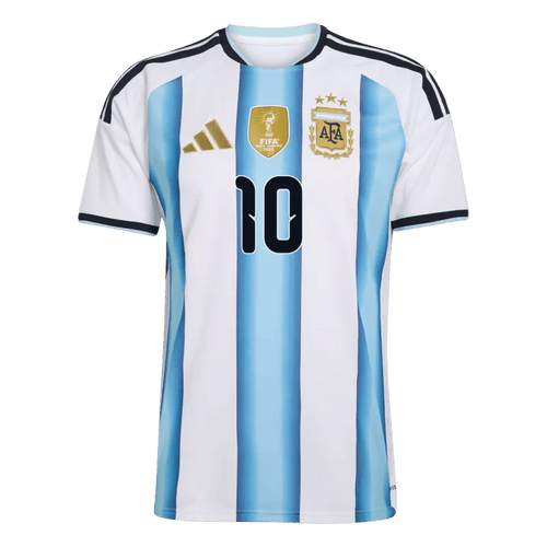 Argentina MESSI #10 Home World Cup 2026 Jersey White & Blue Men's