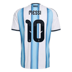 Argentina MESSI #10 Home World Cup 2026 Jersey White & Blue Men's