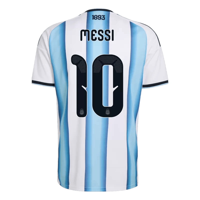 Argentina MESSI #10 Home World Cup 2026 Jersey White & Blue Men's