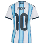 Argentina MESSI #10 Home World Cup 2026 Jersey White & Blue Women's
