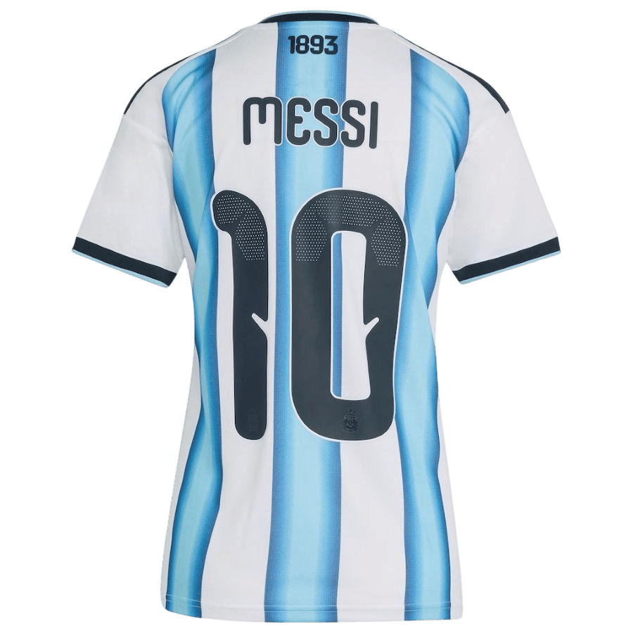 Argentina MESSI #10 Home World Cup 2026 Jersey White & Blue Women's