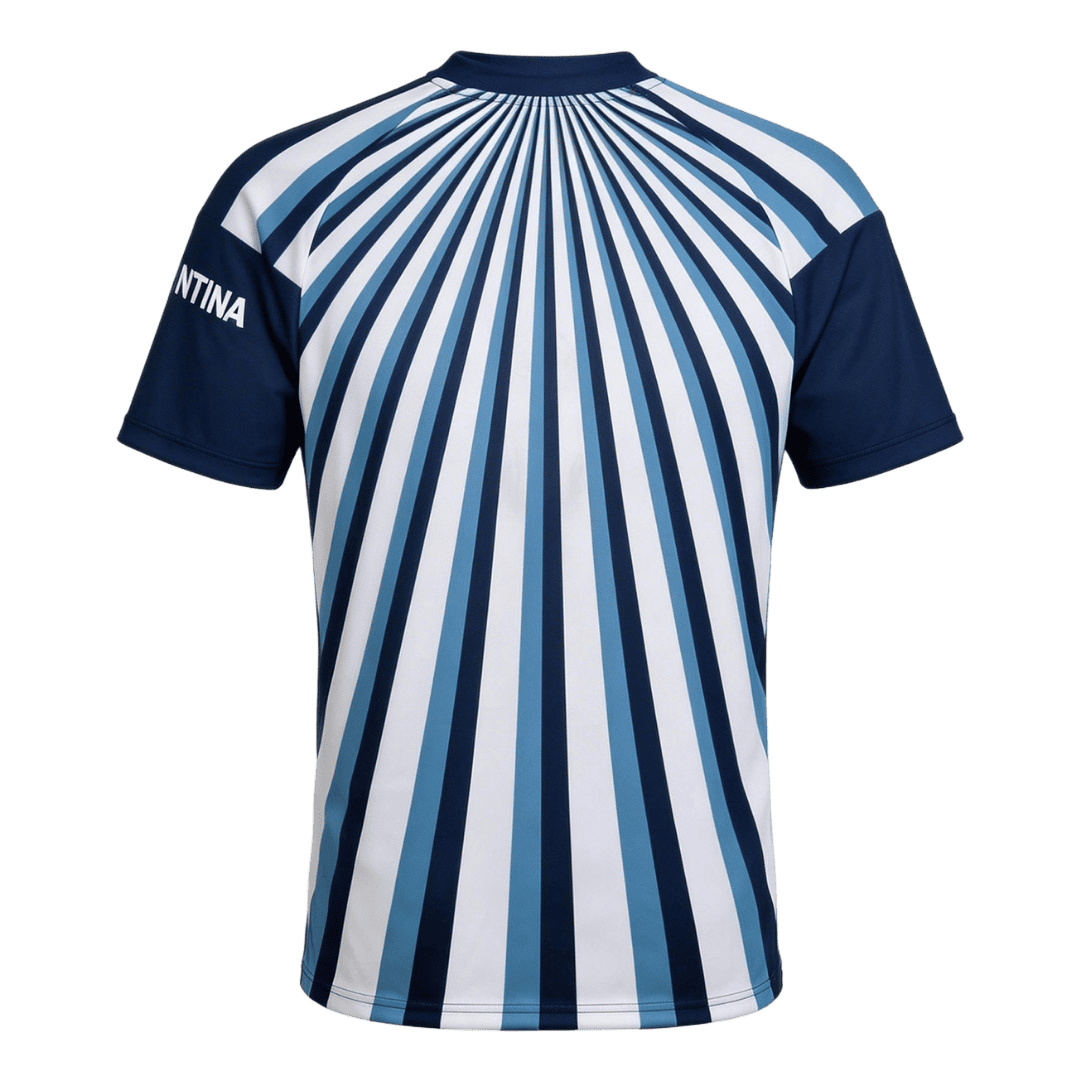 Argentina Pre-Match World Cup 2026 Jersey White & Blue Men's