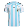 Argentina Retro Home Jersey 2006 White & Blue Men's