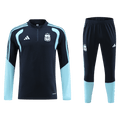 Argentina World Cup 2026 Quarter Zip Tracksuit Navy Men's