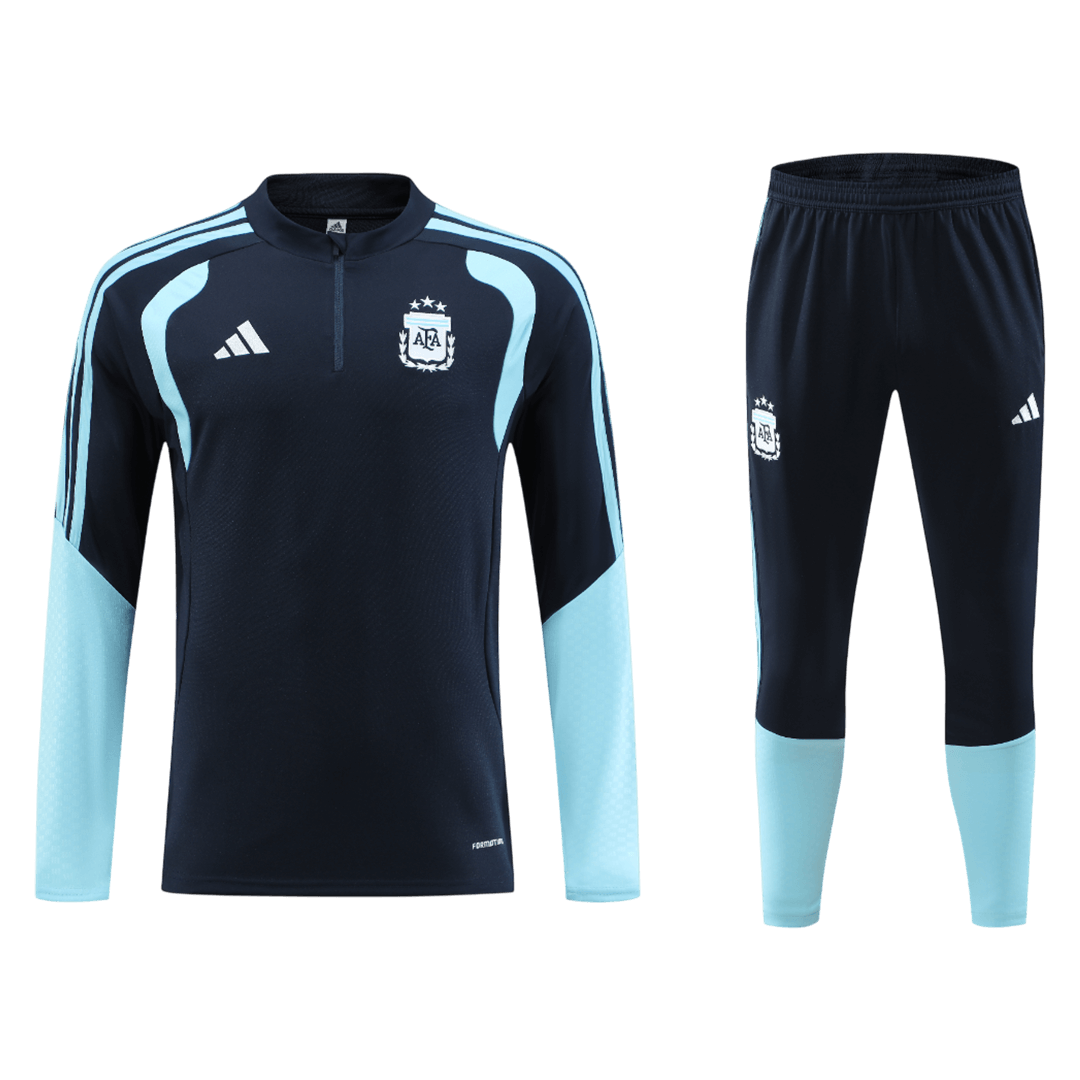 Argentina World Cup 2026 Quarter Zip Tracksuit Navy Men's