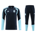 Argentina World Cup 2026 Quarter Zip Tracksuit Navy Men's