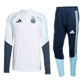 Argentina World Cup 2026 Quarter Zip Tracksuit White Men's