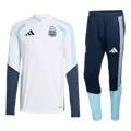 Argentina World Cup 2026 Quarter Zip Tracksuit White Men's