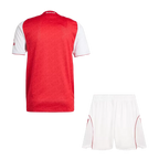 Arsenal Home 2025/26 Player's Version Kit Red Men's