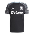 Aston Villa Away 2025/26 Jersey Black Men's
