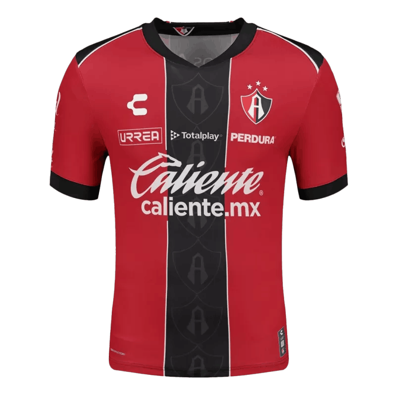 Atlas FC Home 2025/26 Jersey Black & Red Men's