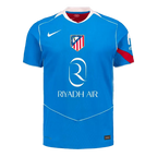 Atletico Madrid Third 2025/26 Jersey Player's Version Blue Men's