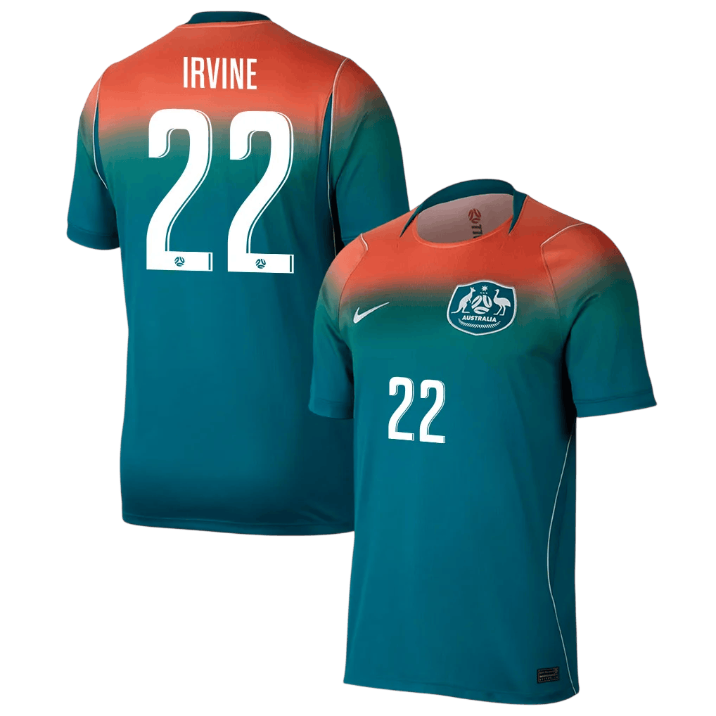 Australia IRVINE #22 Away World Cup 2026 Jersey Men's