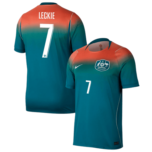 Australia LECKIE #7 Away World Cup 2026 Jersey Men's