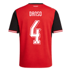 Austria DANSO #4 Home World Cup 2026 Jersey Red Men's