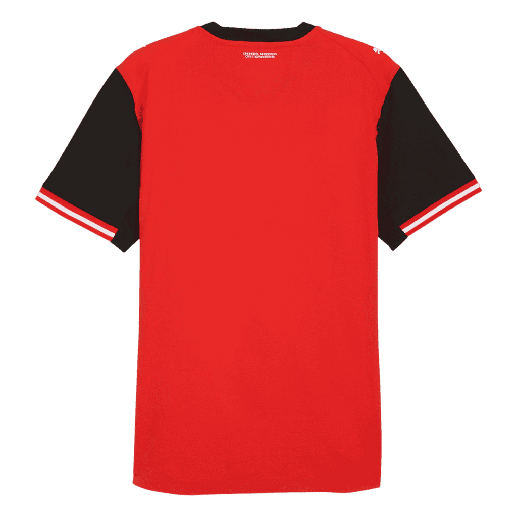 Austria Home World Cup 2026 Jersey Player's Version Red Men's