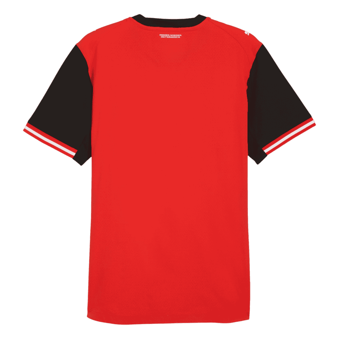 Austria Home World Cup 2026 Jersey Player's Version Red Men's