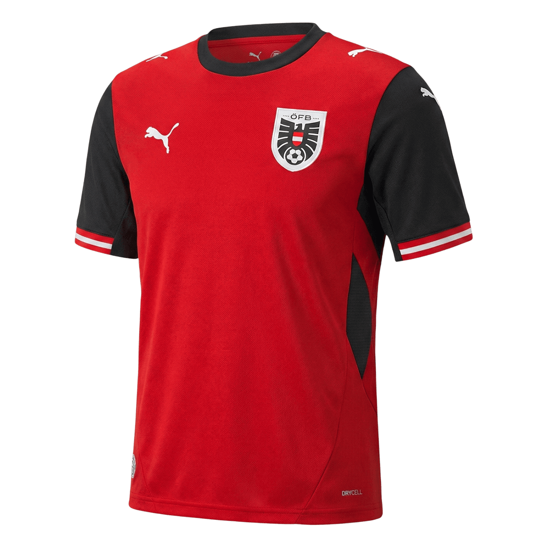 Austria Home World Cup 2026 Jersey Red Men's
