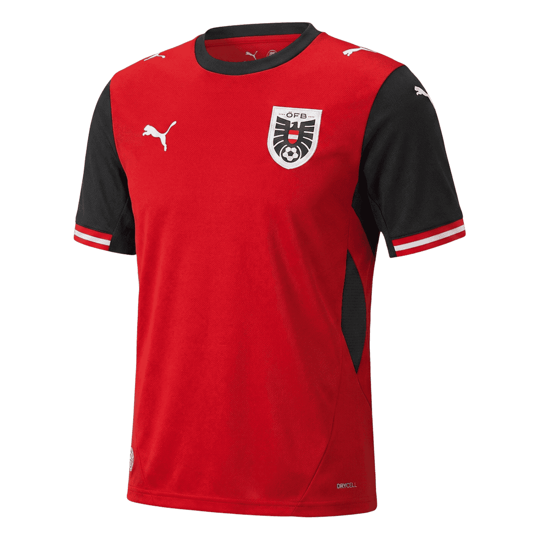 Austria Home World Cup 2026 Jersey Red Men's