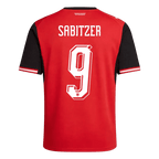 Austria SABITZER #9 Home World Cup 2026 Jersey Red Men's