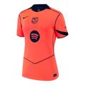 Barcelona Third 2025/26 Jersey Orange Women's