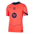 Barcelona Third 2025/26 Jersey Player's Version Orange Men's