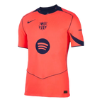 Barcelona Third 2025/26 Jersey Player's Version Orange Men's