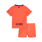 Barcelona Third 2025/26 Kit Orange Kids
