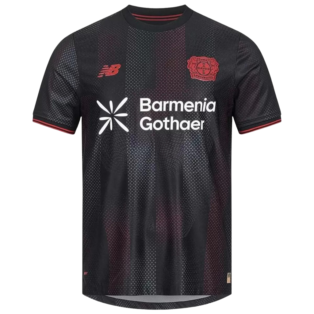 Bayer Leverkusen Home 2025/26 Jersey Player's Version Black Men's