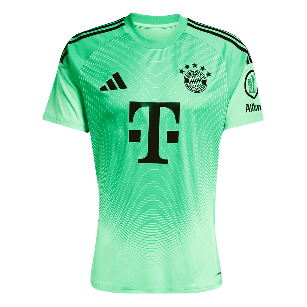 Bayern Munich 2025/26 Goalkeeper Jersey Green Men's
