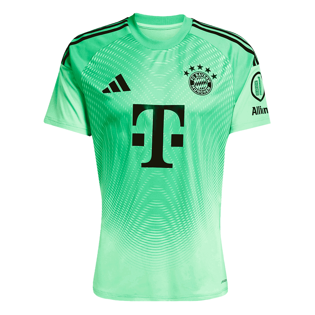 Bayern Munich 2025/26 Goalkeeper Jersey Green Men's